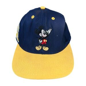 Vintage Disney Mickey Mouse  Snapback Hat